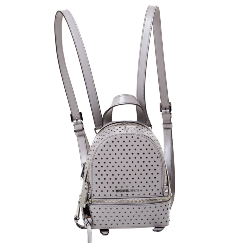 Michael Kors Gray Backpack